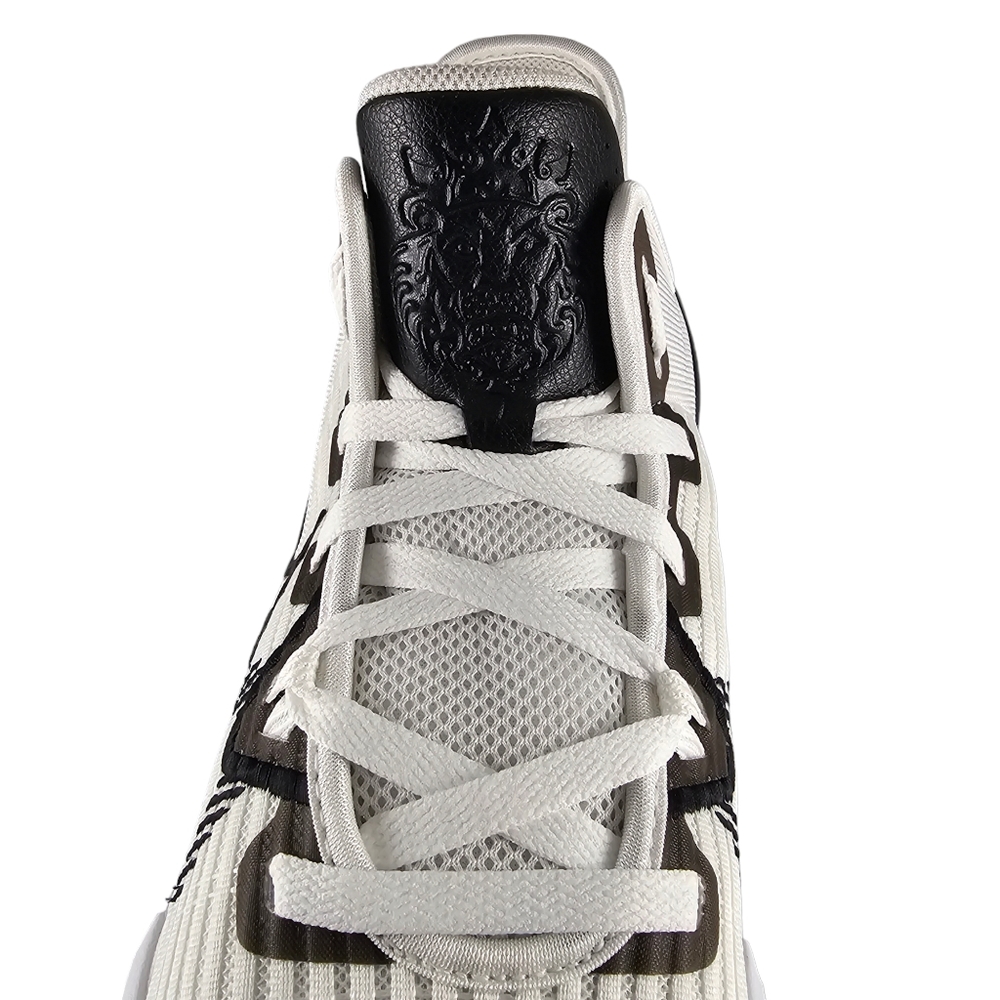 NWT Nike LeBron Witness 6 Men's Size 12 White and Black Basketball Sneaker Shoes - Picture 9 of 15
